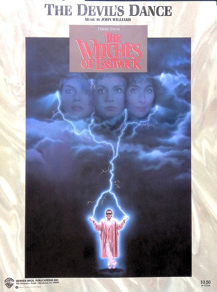 The Devil&rsquo;s Dance Sheet Music Witches Of Eastwick Theme Jack Nicholson Cher