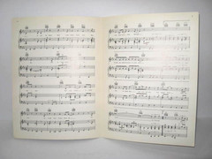 Vintage 1987 Kissing A Fool by George Michael Piano/Vocal/Guitar Sheet Music
