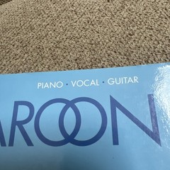 Maroon 5 V Sheet Music Songbook (3) Overexposed Piano Vocals Guitar Hal Leonard