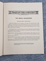 The Greedy Grasshopper by Pauline Huneke (Art Publication Society 1963)