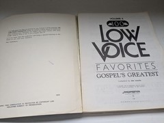 100 Low Voice Favorites: Gospel’s Greatest Vol II, Singspiration 1986