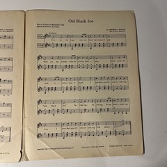 Short’nin’ Bread OLD BLACK JOE 1941 Hawaiian Guitar SHEET MUSIC!