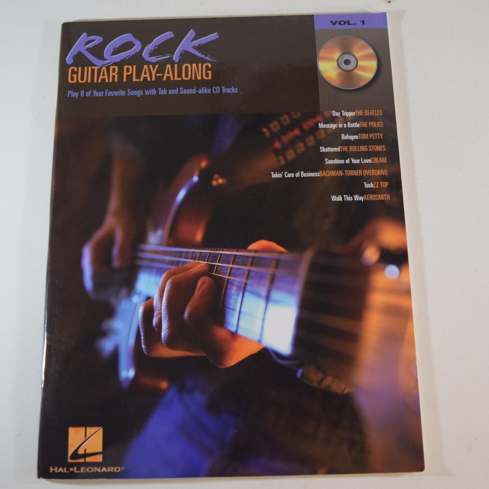 Rock Guitar Play-Along Songbook – Gtr TAB with CD Hal Leonard Vol. 1 HL00699570