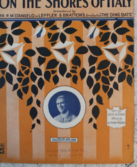 Antique Sheet Music 1914 On The Shores of Italy WWI Waltz