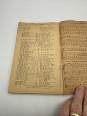 Vintage 1952 “Glory Light” Hymnal by James D. Vaughn Shape Notes