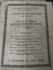 Practical Method Violin Nicolas Laoureux Part 2 Schirmer Scholastic Series