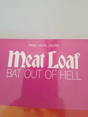 Meat Loaf Bat Out of Hell Piano Vocal Guitar Song Book Sheet Music Hal Leonard