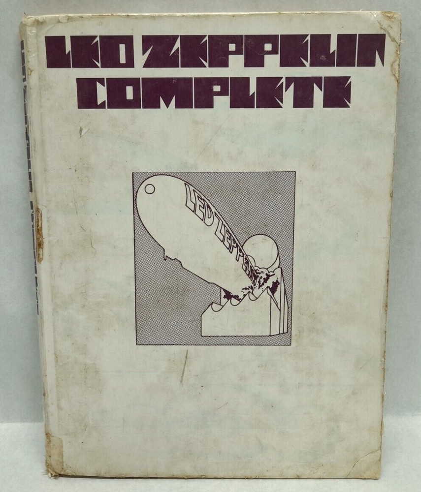 1973 Led Zeppelin Complete Hardcover Songbook – SuperHype Publishing