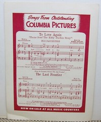 Picnic – Steve Allen & George W. Duning – Sheet Music 1956