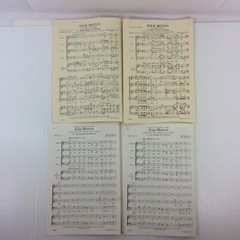 AMP Choir Sheet Music Lot 28 Sacred Church Choral Octavo FD3 2600