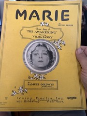 P 9×12 4-pack Sheet Music By IRVING BERLIN
