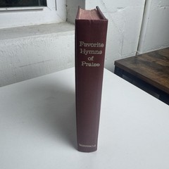 Favorite Hymns of Praise Hymnal Piano Song Book USA 1973 Religious Christian
