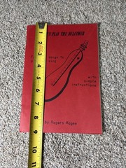 Vintage Lets Play Dulcimer Rogers Magee 1972 Music Instruction Book