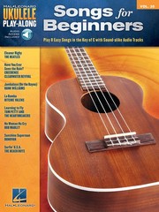 Songs for Beginners Ukulele Play-Along Vol 35 Tab Easy Sheet Music Book & Audio
