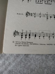 Jose Vinas, 4 Waltzes, Classical Guitar Sheet Music Solos