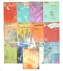 Hal Leonard Jazz Play Along Books Various JAZZ Music CDS NOT INCLUDED Lot of 13
