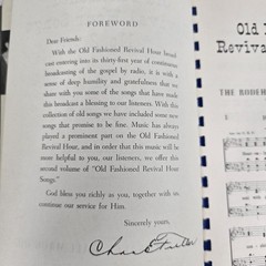Old Fashioned Revival Hour Songs No 2 Gospel Choir Piano Songbook 1955 Vintage