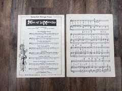 Vintage Lot Of 22 Assorted Sheet Music Multiple Songs #JAB02
