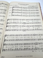 Master Choruses mixed voices sacred Oliver Ditson Company 1933