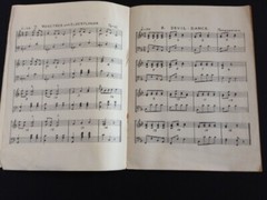 FOLK DANCES FROM MANY LANDS Vintage Classic Music Songs Booklet LING 4th Series
