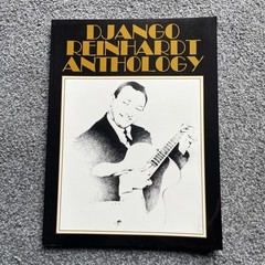 Django Reinhardt Anthology Sheet Music Guitar Book 1984 Very Good , 112 Pages