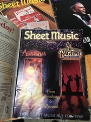 Vintage Sheet Music Magazine Lot of 14 Magazines Standard Piano/Guitar 1989-1998