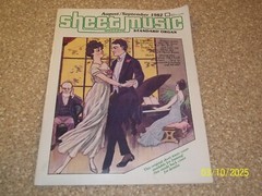 Lot of 9 Sheet Music Magazine All 1982 – 1983 Back Issues