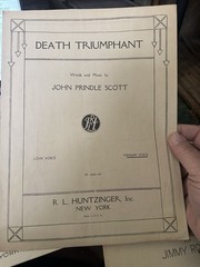 9×12 3-pack Of Post/1920 Vintage Sheet Music