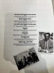 « Music while you work » from Radio Days: 14 songs sheet music book.