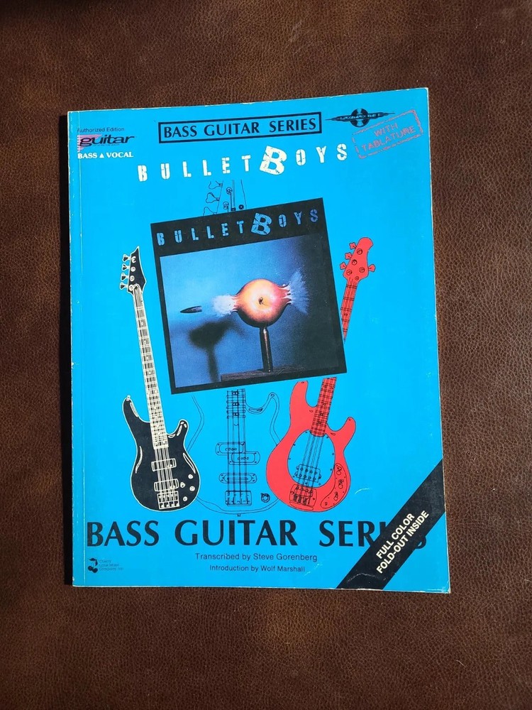 Bullet Boys Bass Guitar Series Guitar Tab Book (193)