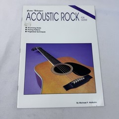 « ACOUSTIC ROCK FOR GUITAR » AN INTRODUCTION TO THE BASICS-MUSIC BOOK Fast Ship