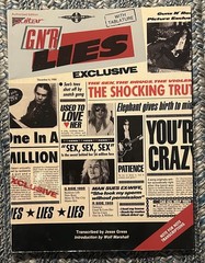 Guns N Roses Lies Hal Leonard Tablature Book Cherry Lane Music Company