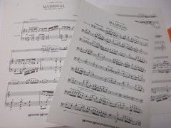 Enrique Granados Madrigal for Cello and Piano Sheet Music Masters Publications