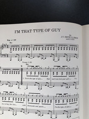 LL COOL J sheet music I&rsquo;m That Type Of Guy (1989) 4 pages (VG+ shape)