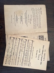 Lot Of 2 Gospel Songbooks “Low Voice Number Two” – Singspiration Series 1946