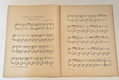 Antique 1905 Sheet Music – The Chicago Express (Train) March / Two-Step