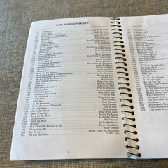 Hosanna Music! Songbook 9 Spiral-Bound Praise & Worship Songs Christian RARE OOP