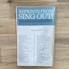 Oak Publications Lot of 6 Sing Out! Folk Song Books for Acoustic Guitar
