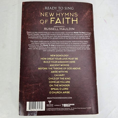 Ready To Sing New Hymns Of Faith Choral Book SATB Songbook Piano Christian Music