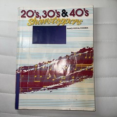 Sheet Music 20&rsquo;s 30&rsquo;s & 40&rsquo;s Showstoppers Songbook 1987 Piano Vocal Chords
