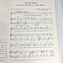 His Love Reaching Choral Book SATB Christmas Bill Gaither Musical 1975 Song Vtg