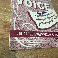 High Voice Volume Two Vintage Sheet Music 1949