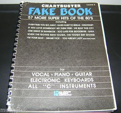CHARTBUSTER V2 Fake Book 57 Classic Super Hits of the 80s Vocal Piano Guitar &lsquo;C&rsquo;