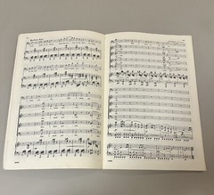 J Brahms « Requiem » 4-part Vocal Score w/piano Accompaniment G Schirmer’s Coll.