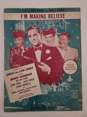 Vintage Sheet Music Lot of 21 from 1929 To 1944 from renowned artists