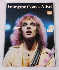 1976 Peter Frampton Comes Alive Songbook Music Book Pull Out Poster