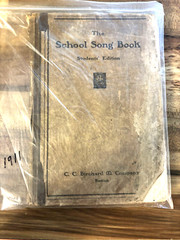 The School Song Book Students Edition C. C. Birchard & Co. 1911