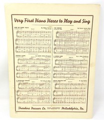 Our Laddie Sheet Music 1942 Piano Solo with Words Clean Beginner Kerr US Seller