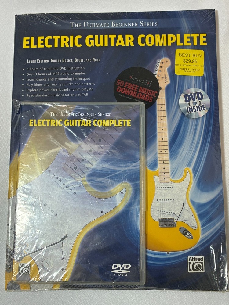 The Ultimate Beginner Series Electric Guitar Complete Book And Dvd