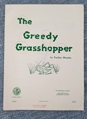 The Greedy Grasshopper by Pauline Huneke (Art Publication Society 1963)